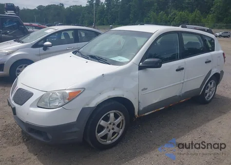 2007 Pontiac Vibe из США, поврежденный, VIN 5Y2SL65857Z424586